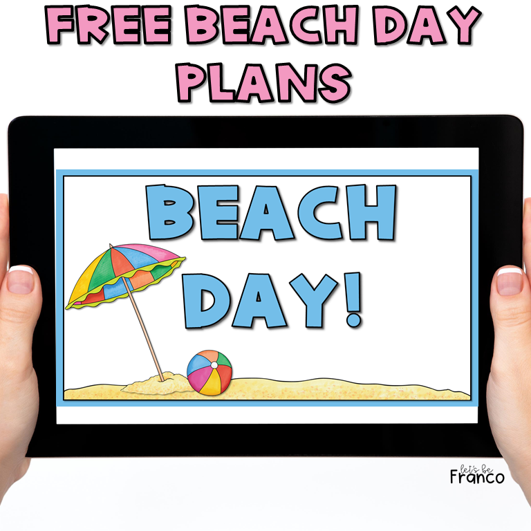 Virtual Beach Day Theme Plans